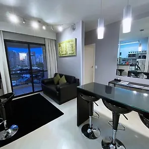 Apartamento Completo Business Comfort Office,ar Condicionado Quente E Frio, Estacao De Trabalho, 7 Min Do Consulado Americano, Wifi 500mb, São Paulo